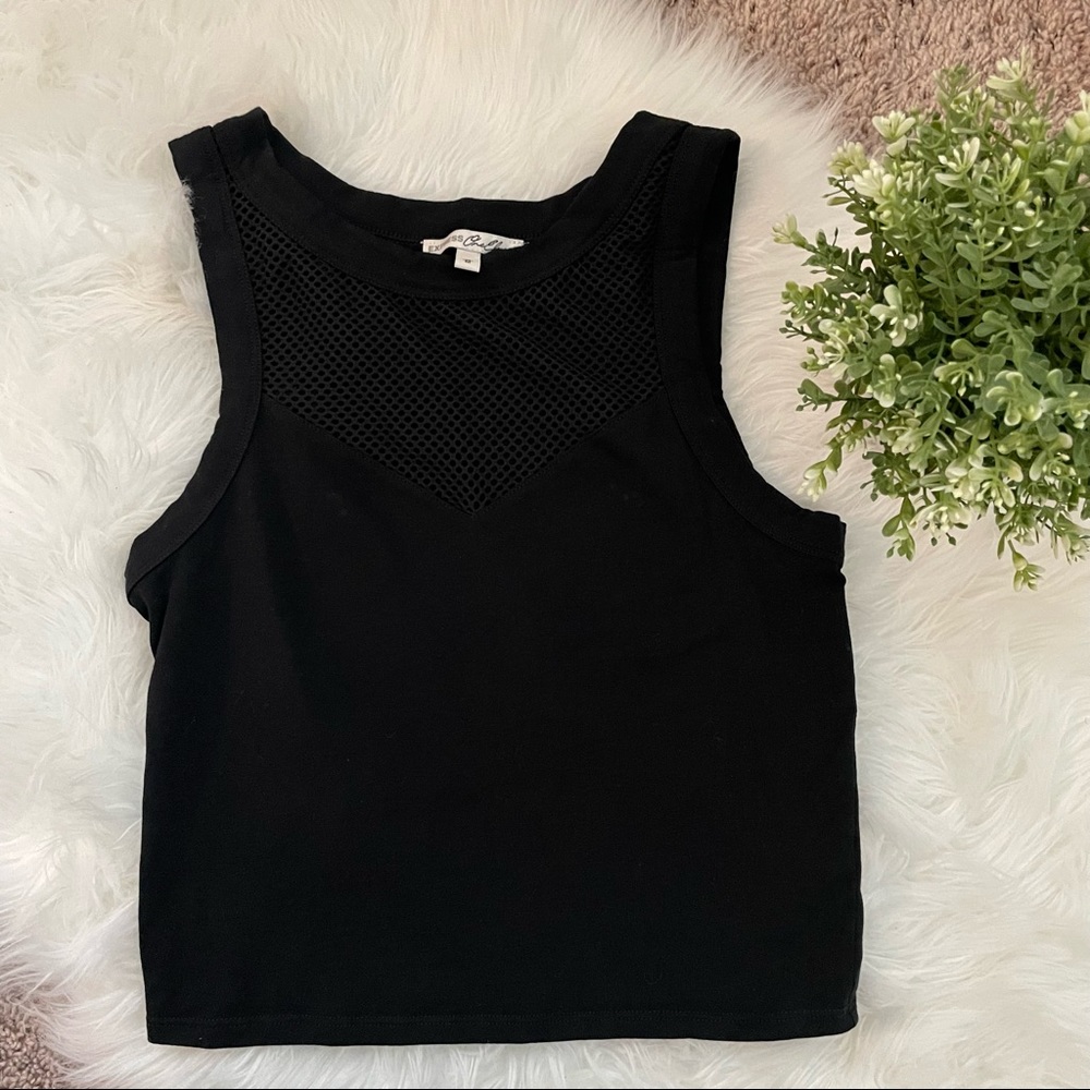 NWOT Express Net Crop Top